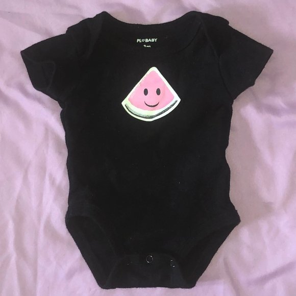 PLAY BABY Other - BABY GIRL ONESIE BODYSUIT 3 MONTHS BLACK